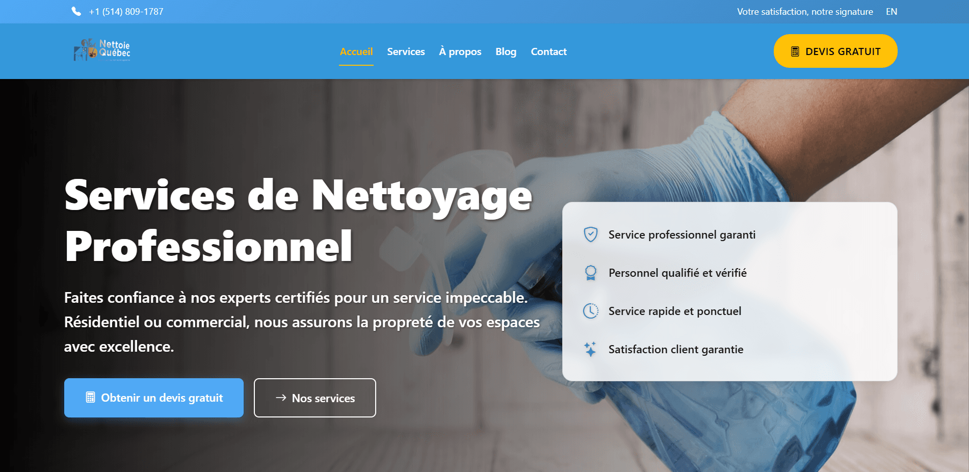 Nettoie Quebec